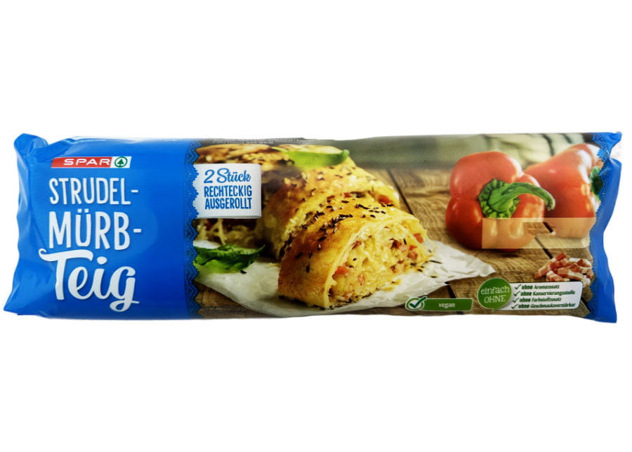 Strudel Mürbteig 2er 640g