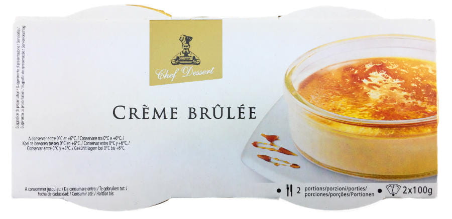 Chef Dessert Creme Brulee 200g