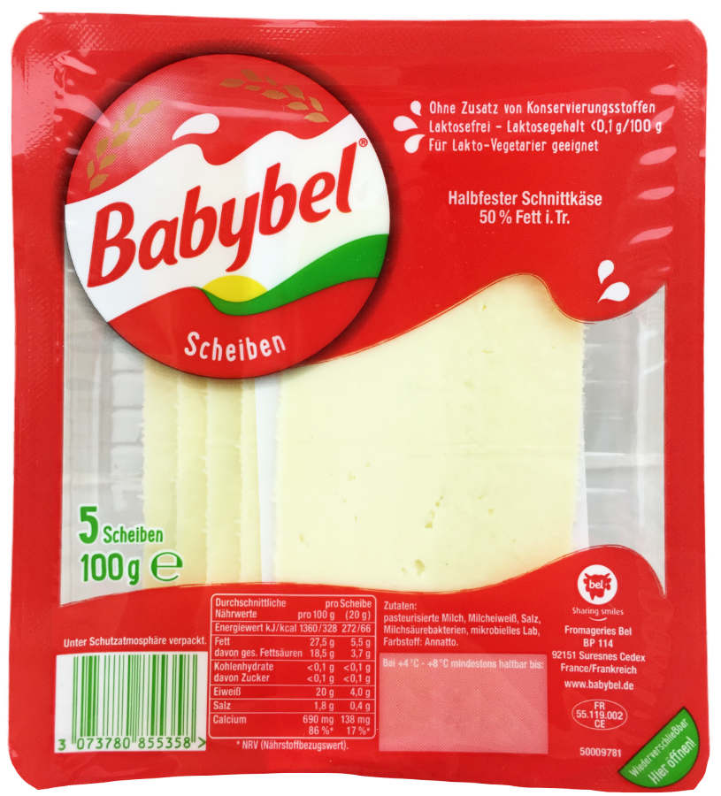Babybel Scheiben 100g