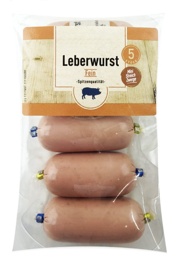 Leberwurst Fein 5er 130g