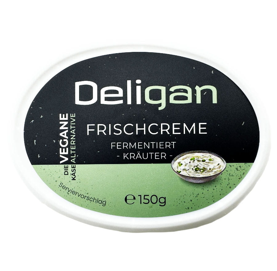 Deligan Vegane Frischcreme Kräuter 150g