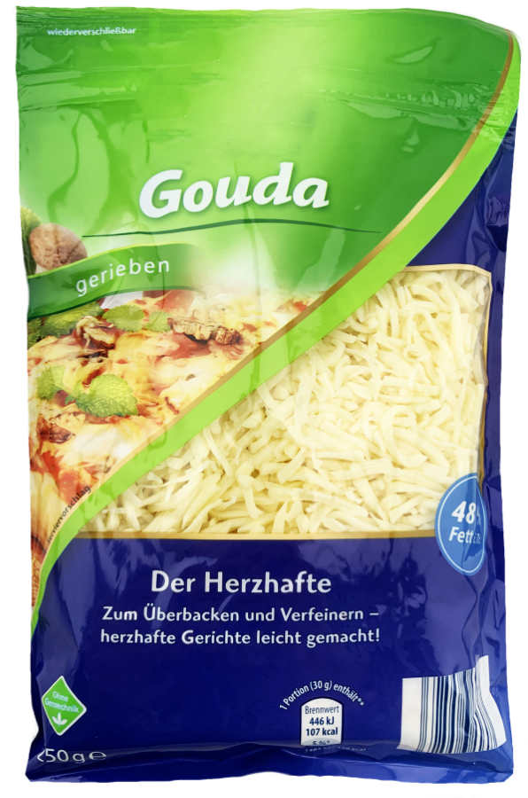 Gouda gerieben 250g