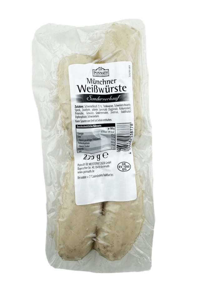 Münchner Weisswürste 2er 235g