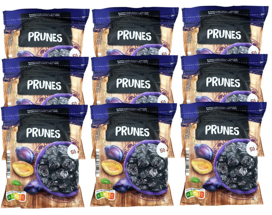 9x Getrocknete Pflaumen 250g