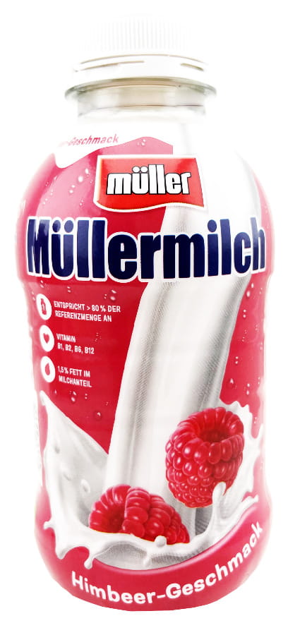 Müllermilch Himbeergeschmack 400ml