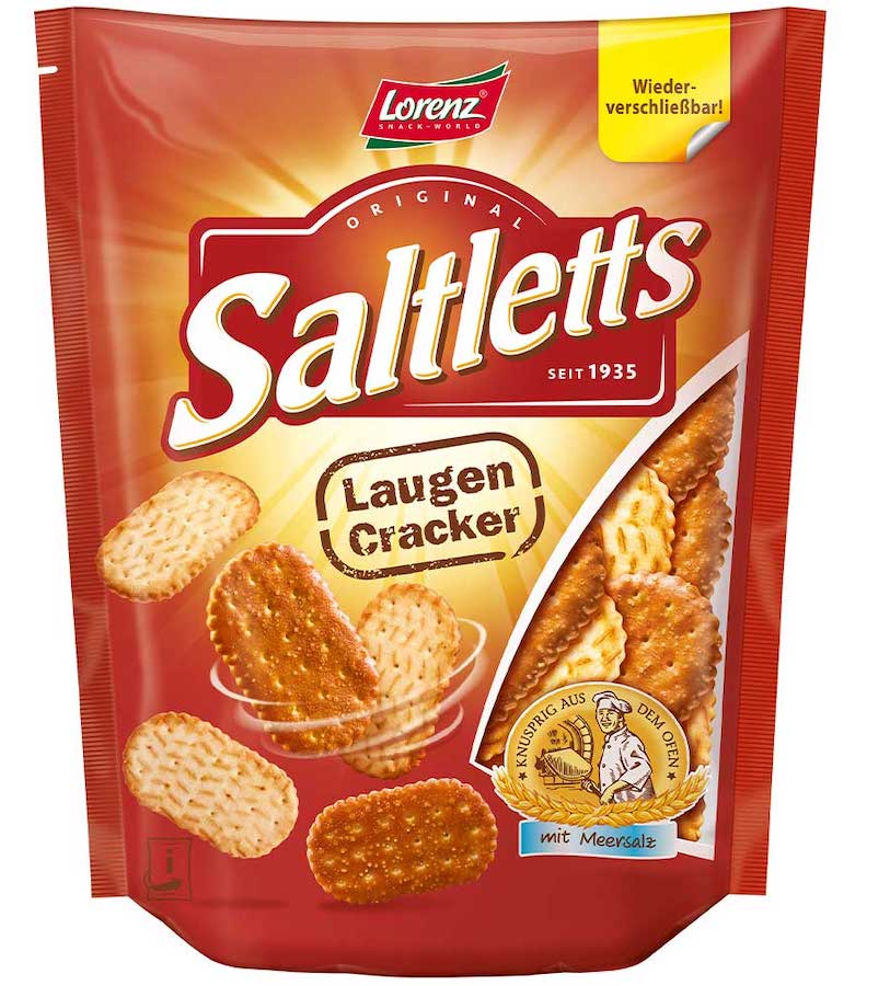 Lorenz Saltletts Laugen Cracker 150g