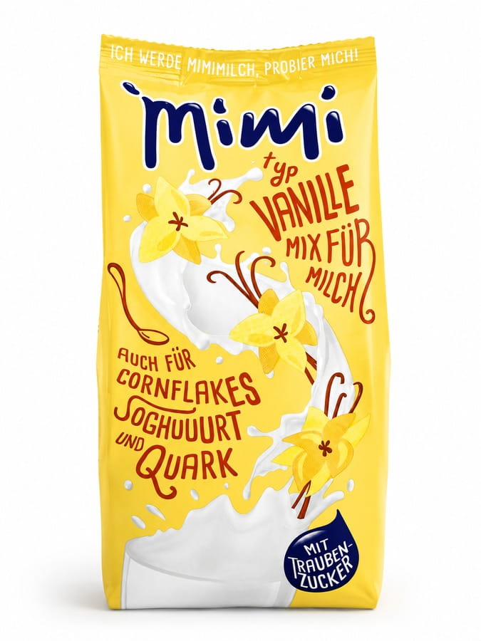 Mimi Instant Getränkepulver für Vanillemilch 400g
