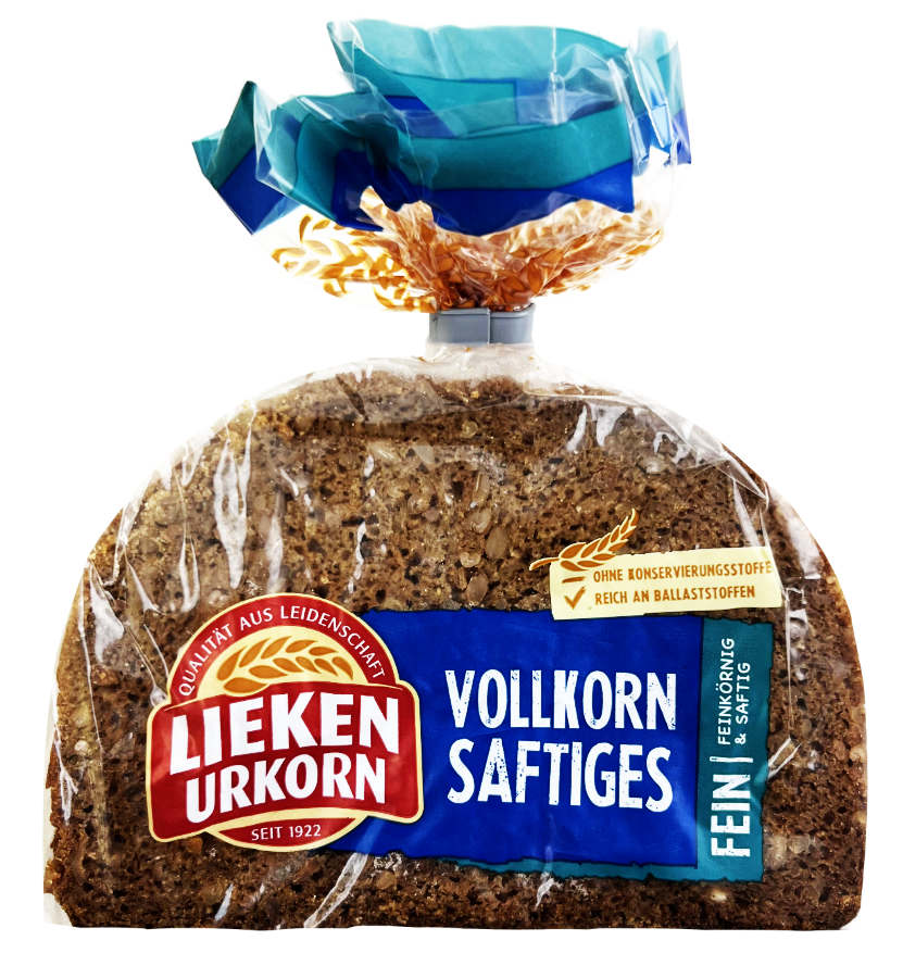 Lieken Urkorn Vollkorn Saftig Fein 500g