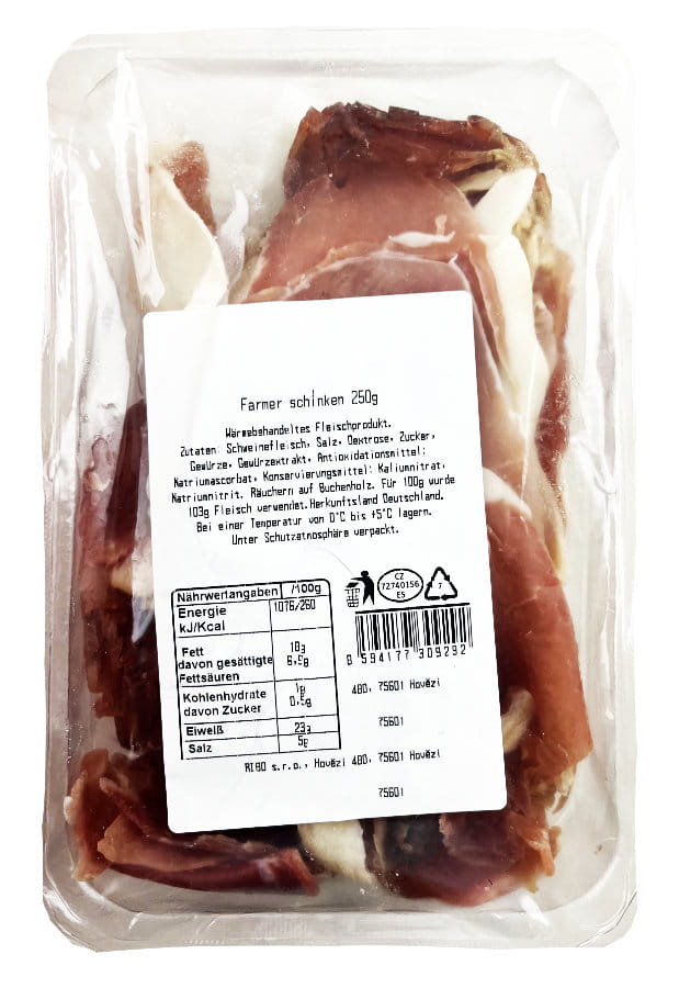 Farmerschinken In Scheiben 250g