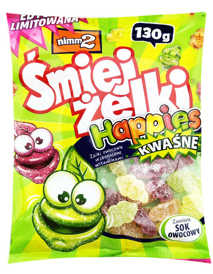 Nimm 2 Lachgummi Happies Sauer 130g