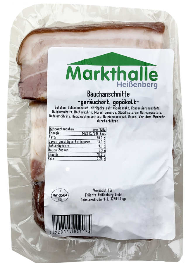 Markthallen Bauchanschnitte ca 400g