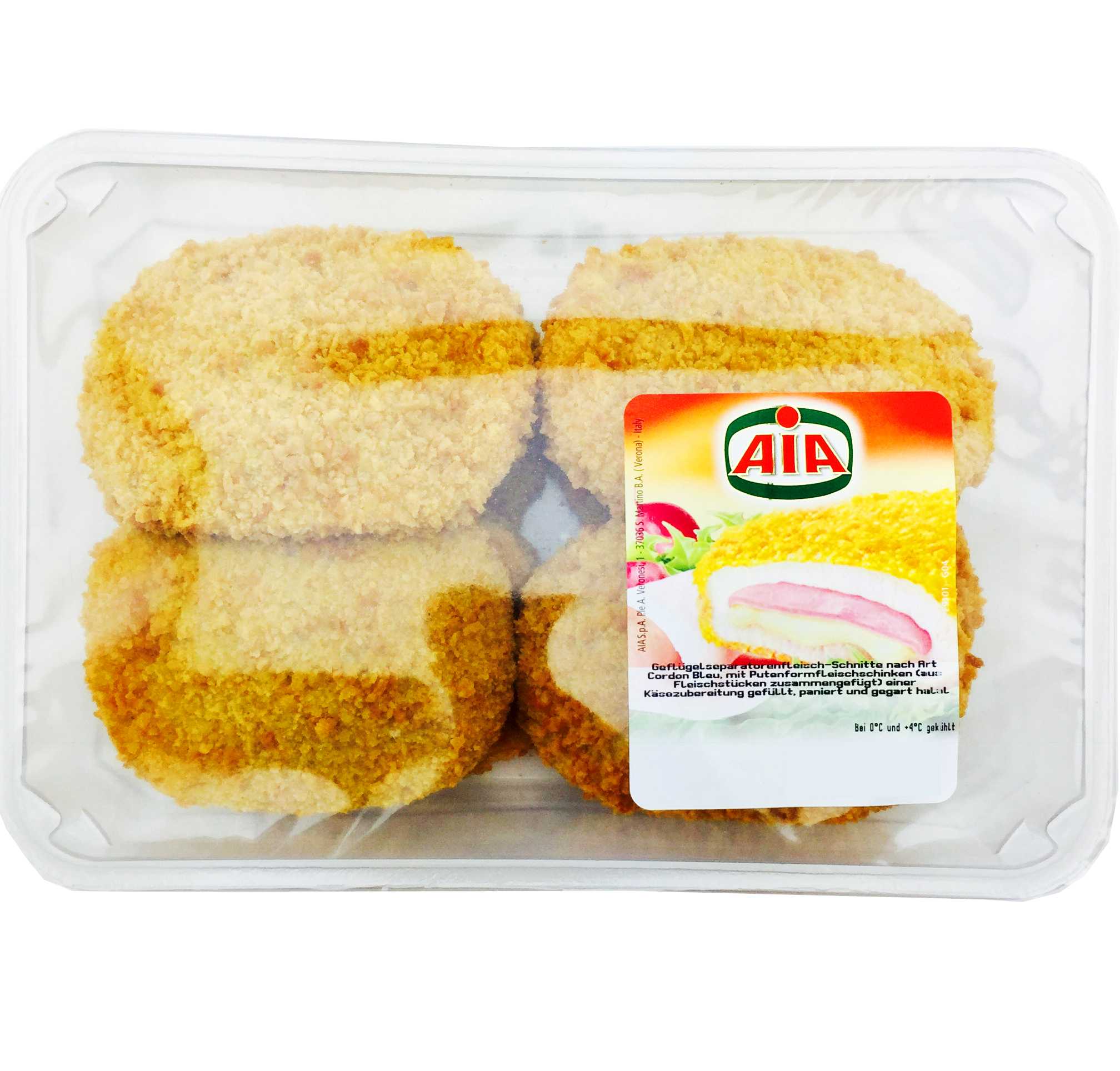 Geflügelschnitte Art Cordon Bleu ca 1000g