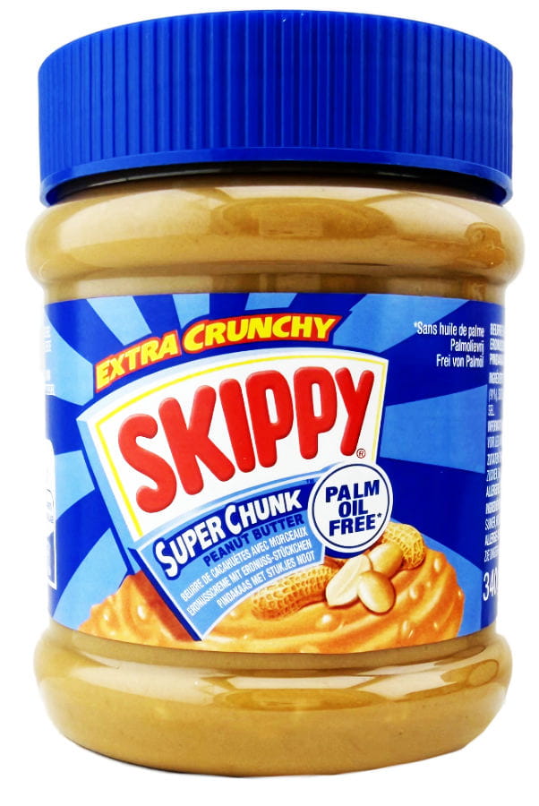 Skippy Erdnusscreme Mit Erdnuss Stückchen 340g
