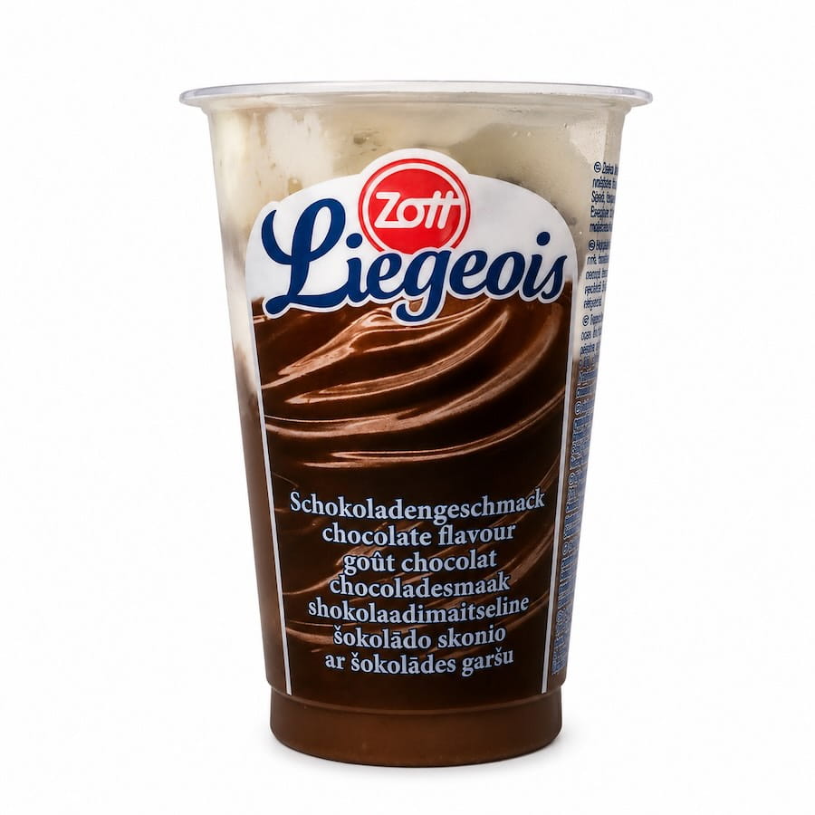 Zott Liegeois Dessert Schokolade Und Schlagsahne 175g