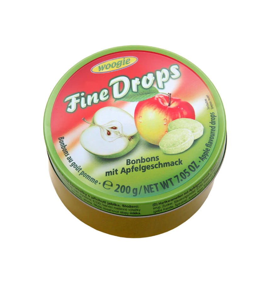 Bonbons-mit-Apfelgeschmack-200g-Bild-1-Zoombild Woogie Fine Drops Mit Apfelgeschmack 200g