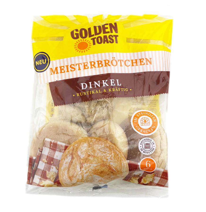 Meisterbrötchen Dinkel Zum Fertigbacken 6er 480g