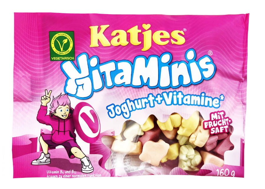 Katjes Joghurt Vitaminis Vegan 160g 