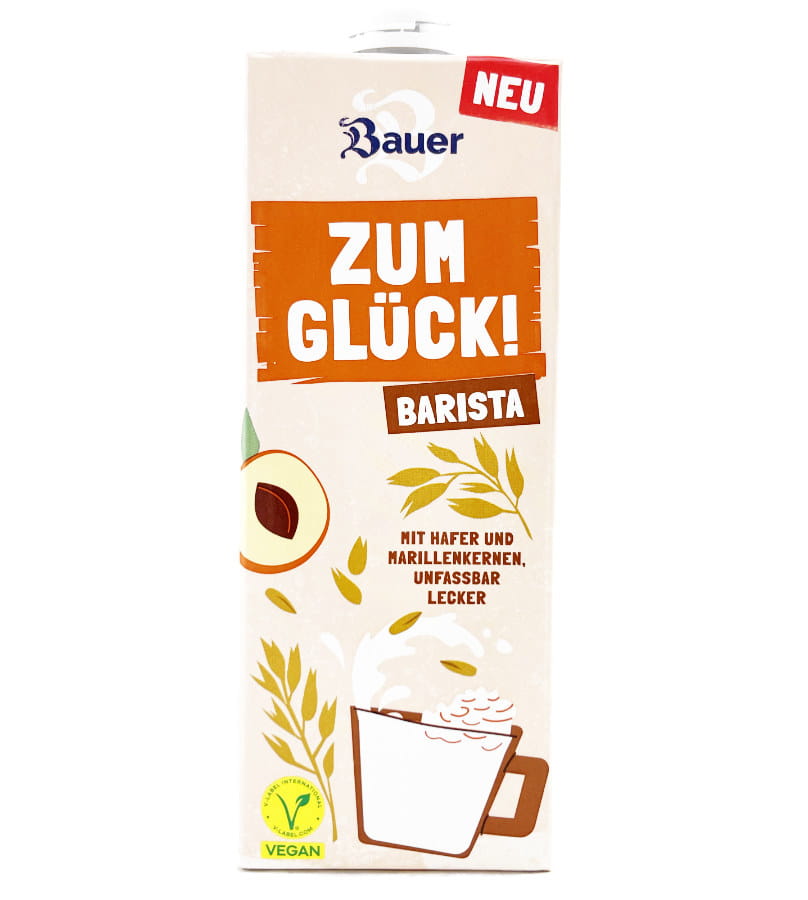 Bauer Zum Glück Barista Die Pflanzliche Alternative 1000ml