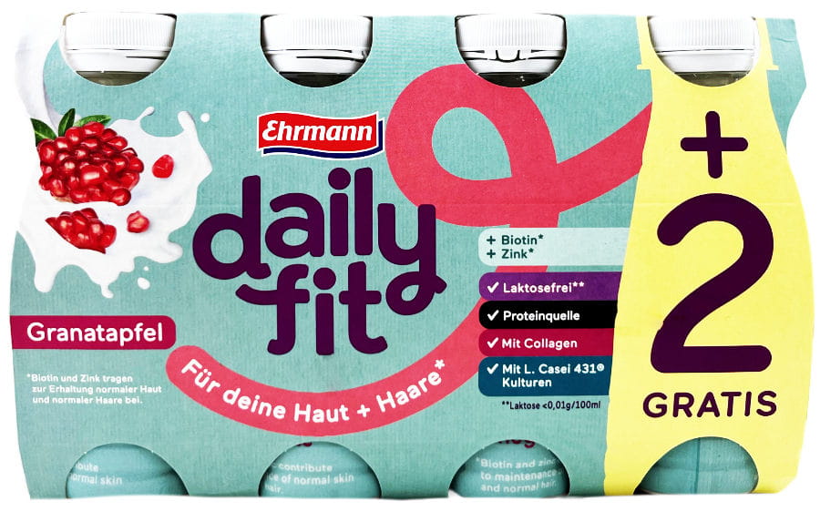 Ehrmann Daily Fit Granatapfel XXL 8er 800g