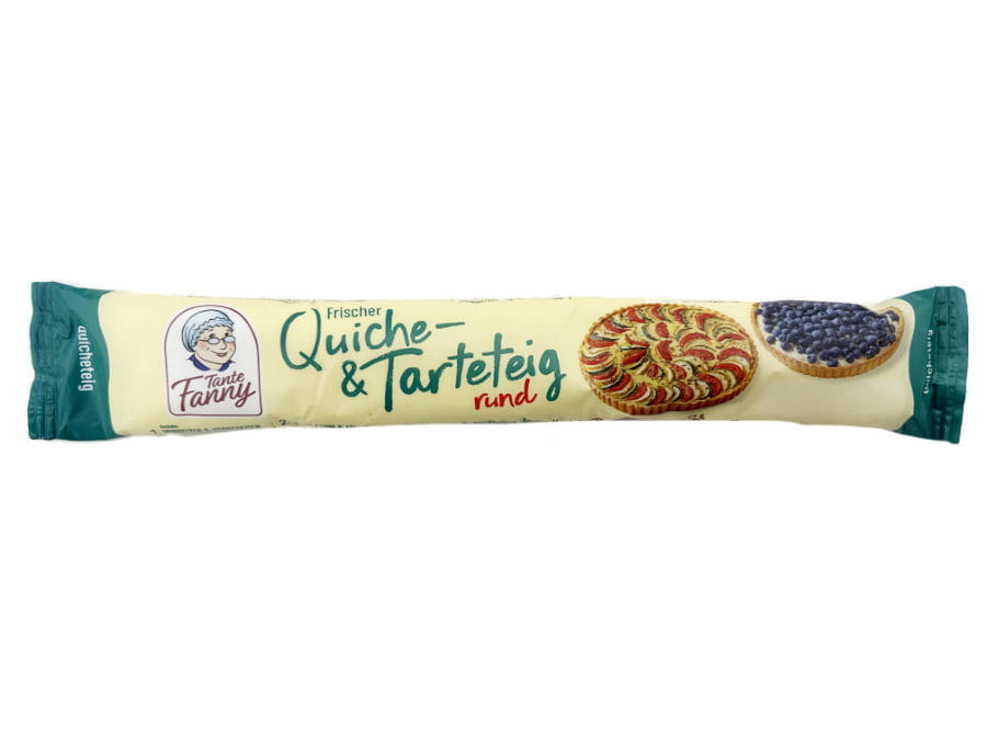 Tante Fanny frischer Quiche Tarteteig rund 300g