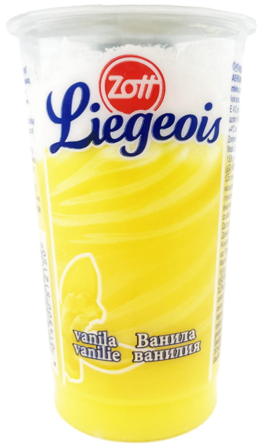 Zott Liegeois Dessert Vanille Und Schlagsahne 175g