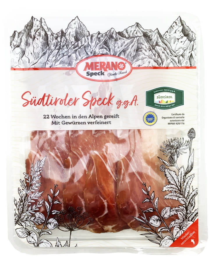 Südtiroler Speck in Scheiben 100g