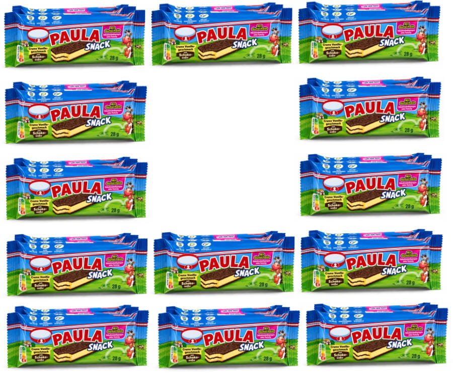 40x Paula Snack 4er 28g