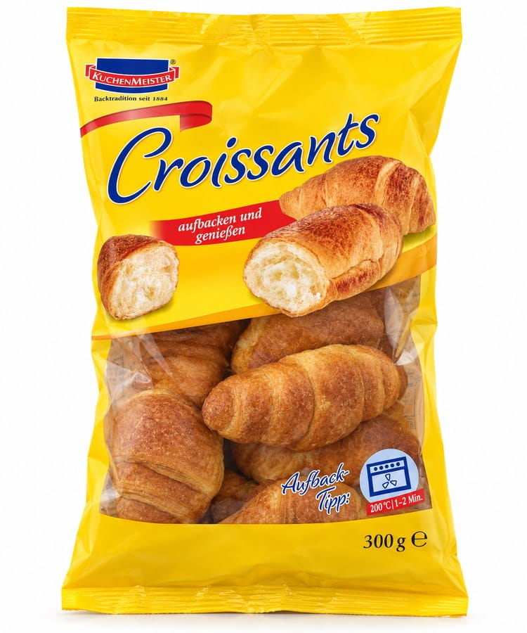 Croissants zum Aufbacken 300g