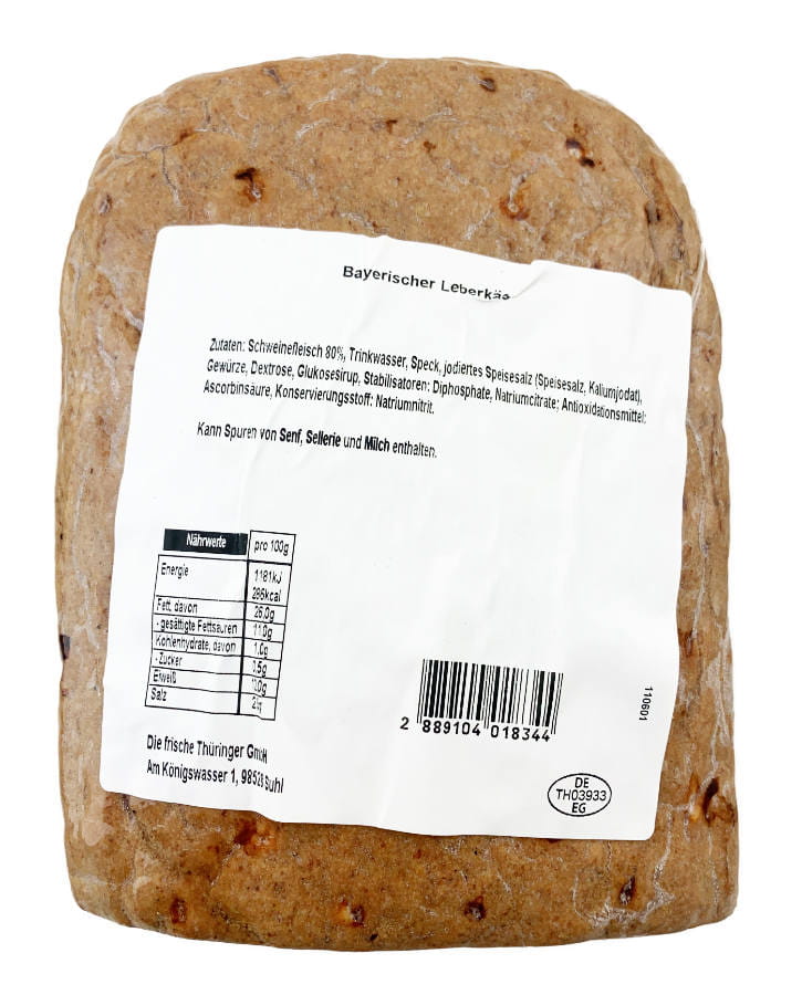 Bayerischer Leberkäse ca 1600g