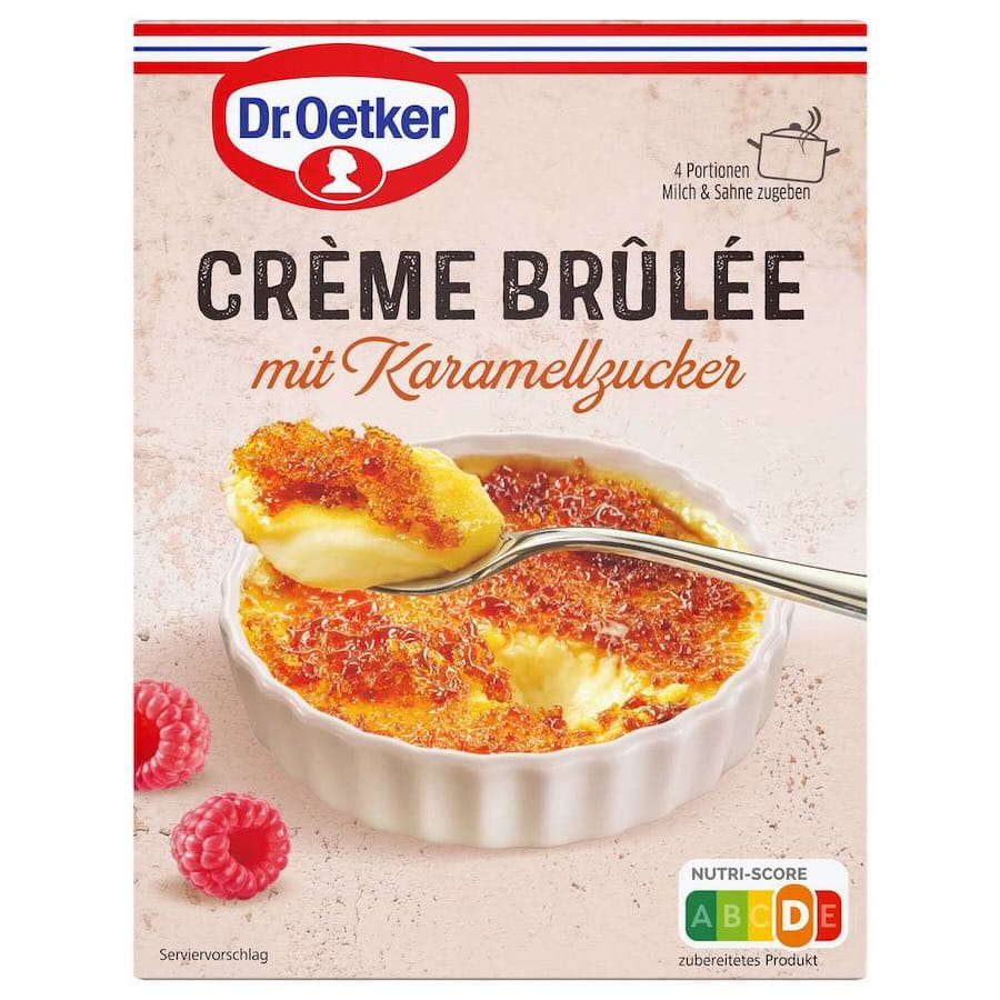 Dr. Oetker® Creme Brulee mit Karamellzucker 96g
