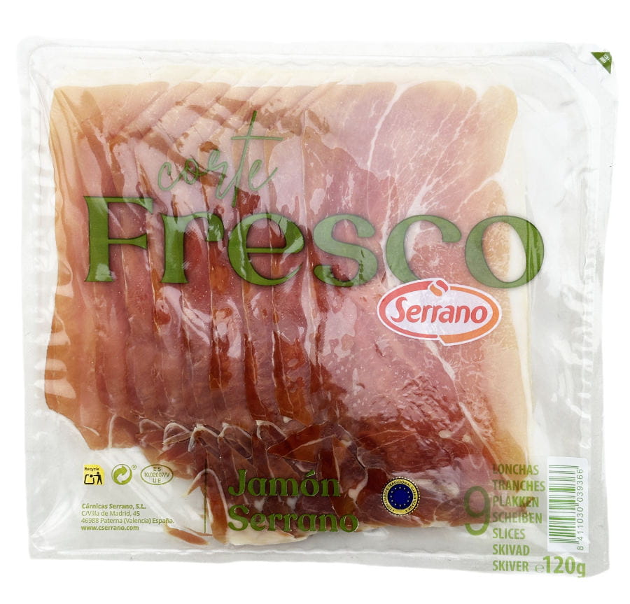 Serrano Schinken Corte Fresco 120g 