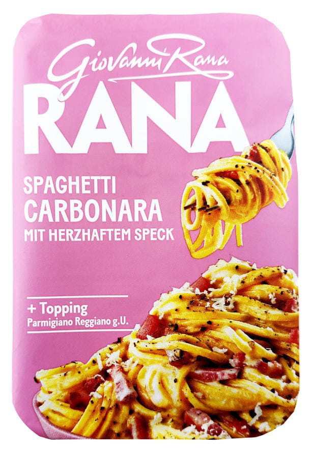 Giovanni Rana Spaghetti Carbonara Mit Speck 407g