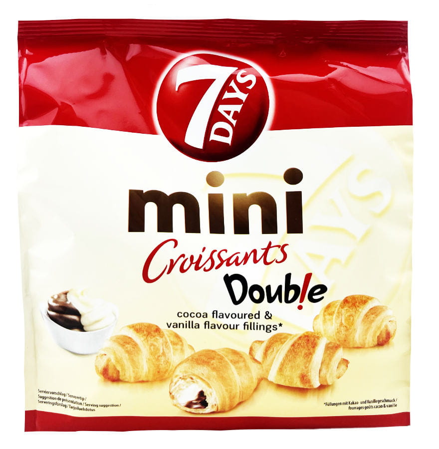 Mini Croissants Double Kakao Vanille 185g