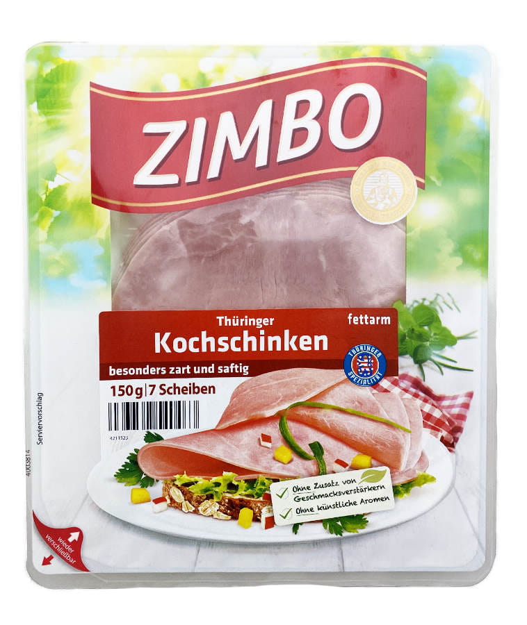 Zimbo Thüringer Kochschinken 150g