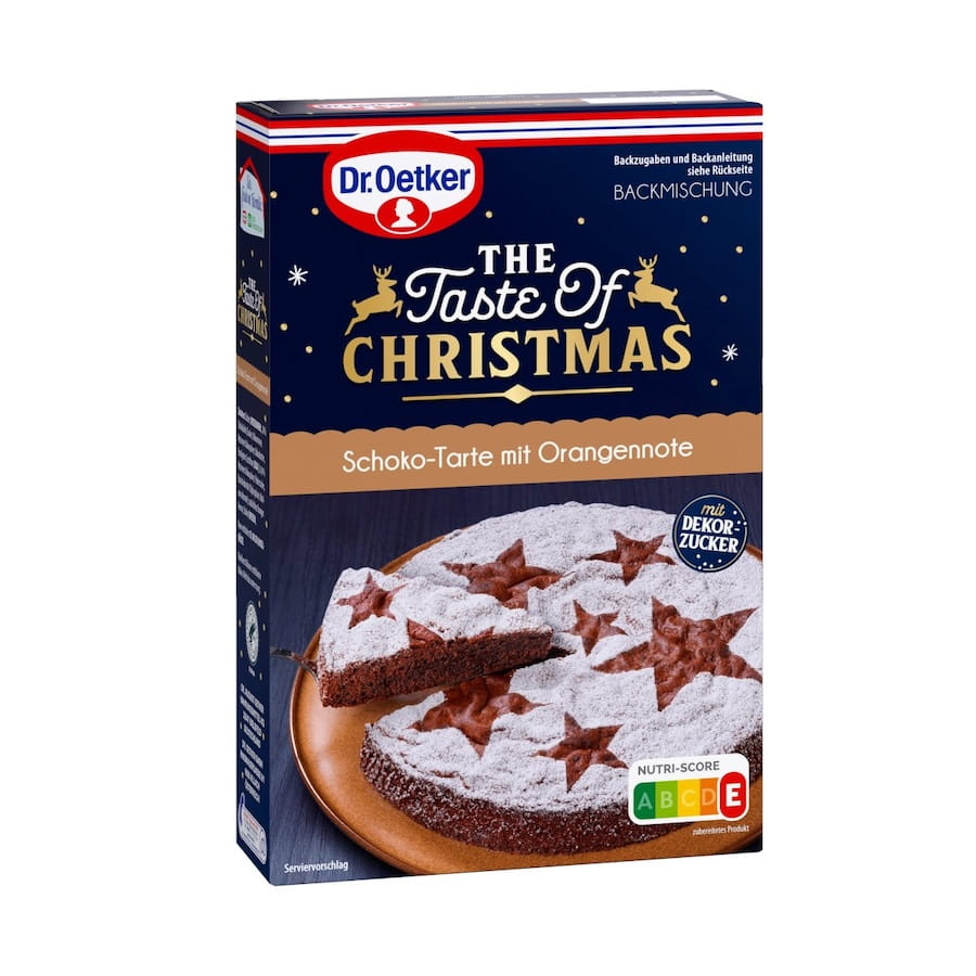 Dr. Oetker® Schoko Tarte Mit Orangennote Backmischung 480g