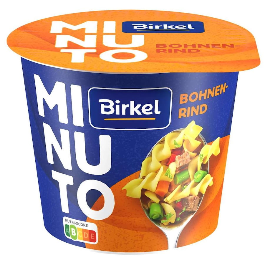 MINUTO Instant Nudelsnack Mit Rindfleisch Bohnen  51g