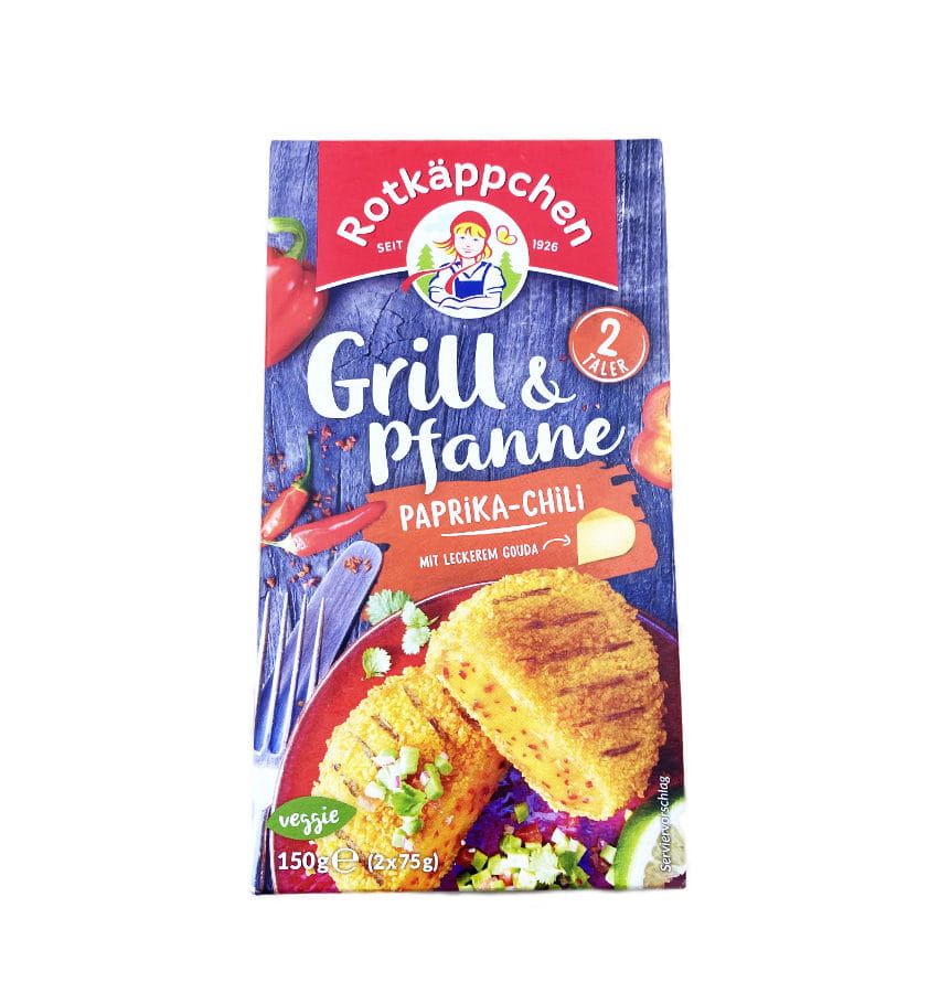 Rotkäppchen Grill & Pfanne Paprika Chili Taler 2er 150g