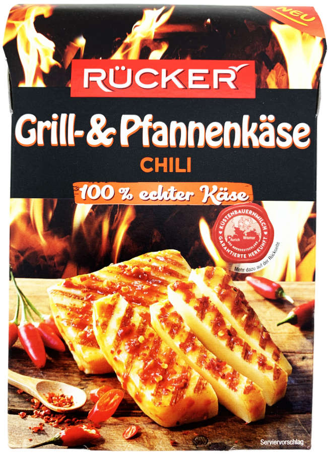 Rücker Grill und Pfannenkäse Chili 2er 150g