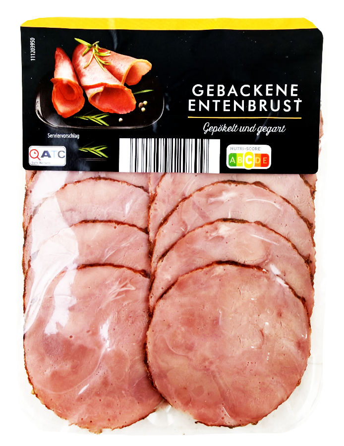 Gebackene Entenbrust In Scheiben 80g