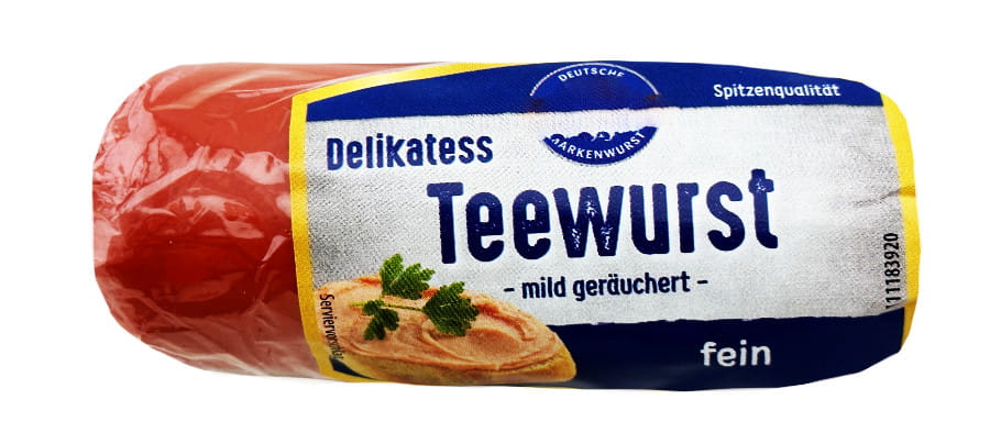 Teewurst Fein Mild Geräuchert 125g