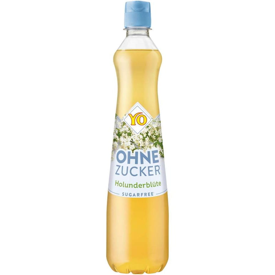 Yo Sirup Ohne Zucker Holunderblüte 700ml