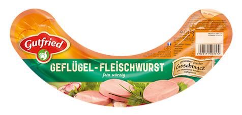 Gutfried Geflügel Fleischwurst 400g