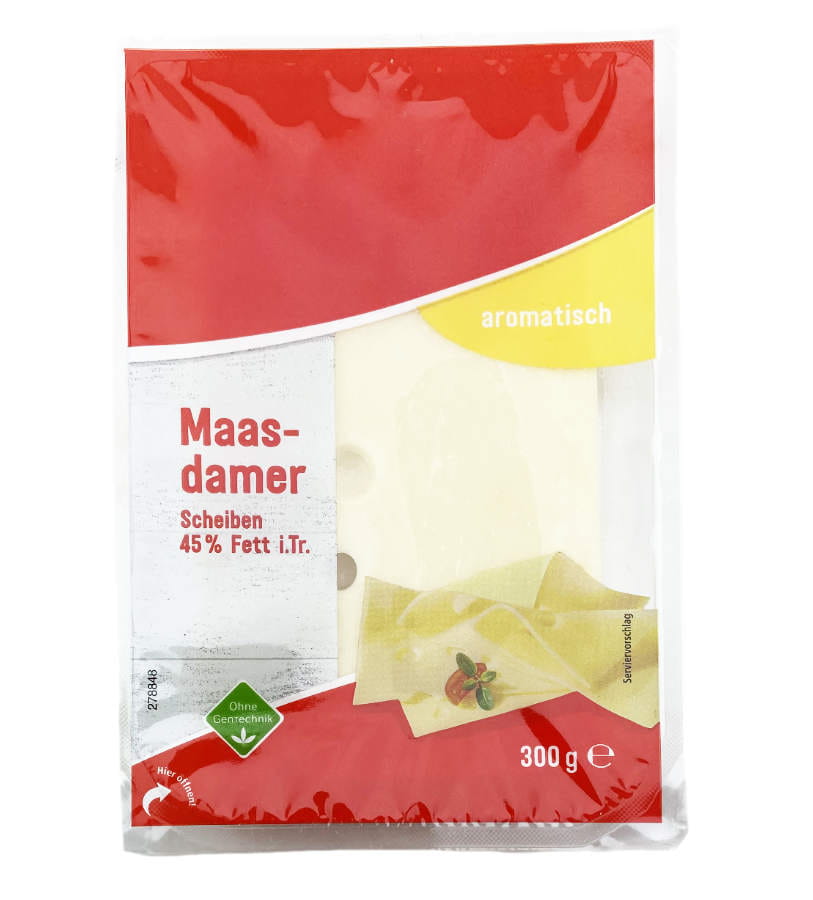 Maasdamer Käse Scheiben XL 300g