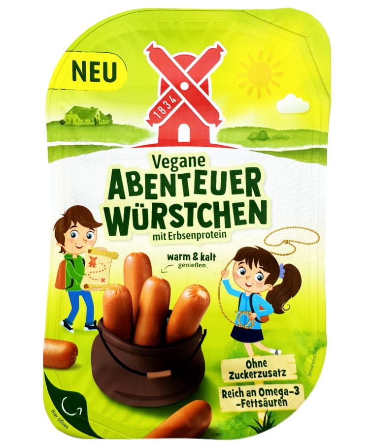 Vegane Abenteuerwürstchen 180g