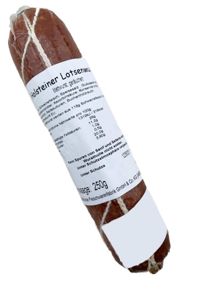 Holsteiner Lotsenwurst 250g