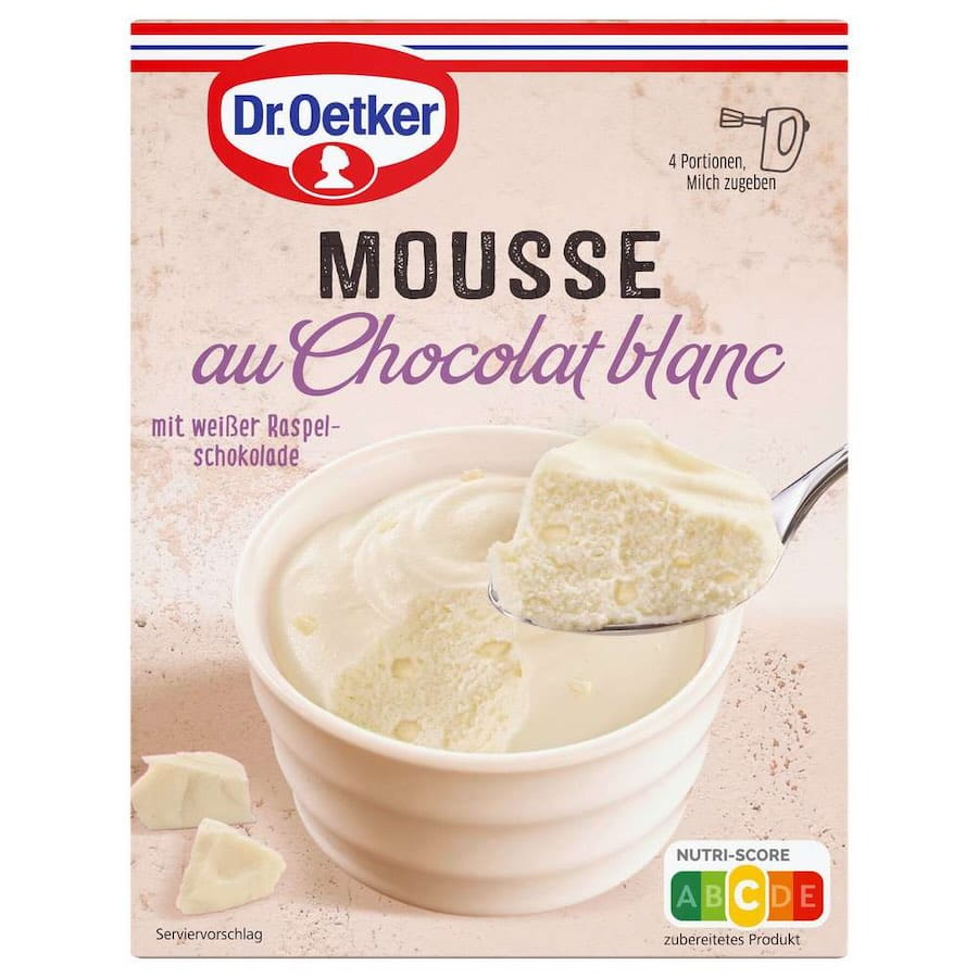 Dr. Oetker® Mousse au Chocolat blanc 72g