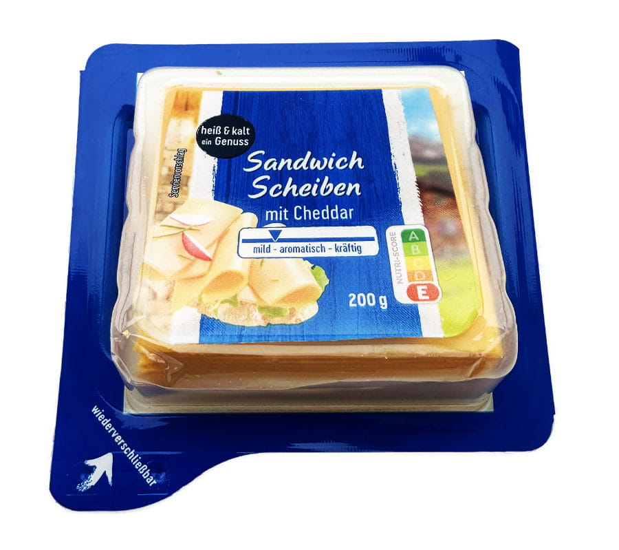 Sandwich Scheiben Mit Cheddar 200g