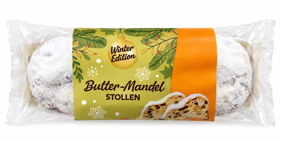 Butter Mandel Stollen Winter Edition 750g