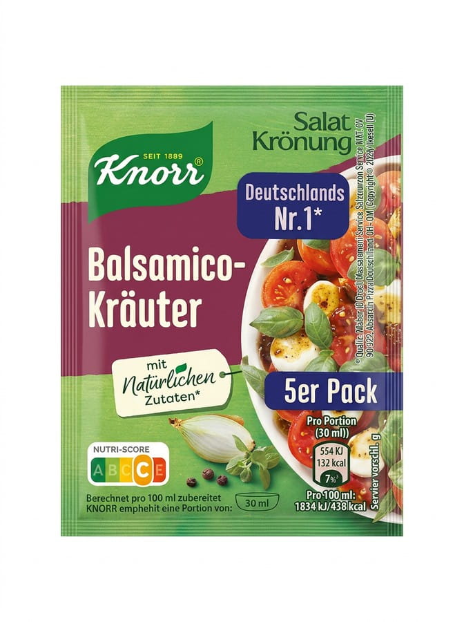 Knorr Salatkrönung Balsamico Kräuter 5er Pack