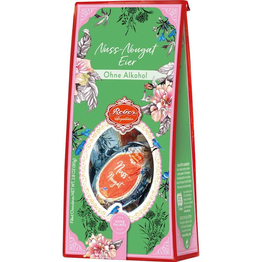 Reber Nougat Ostereier 80g